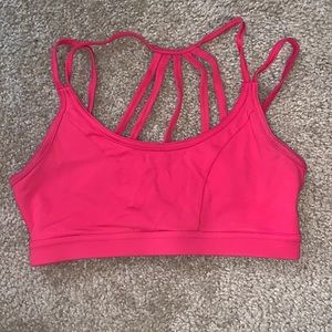 Forever 21 Hot Pink Sports Bra